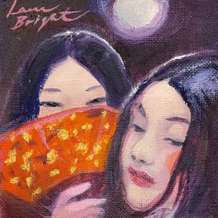 Peinture Keep your secrets! par Bright Lana  | Tableau Figuratif Huile Portraits