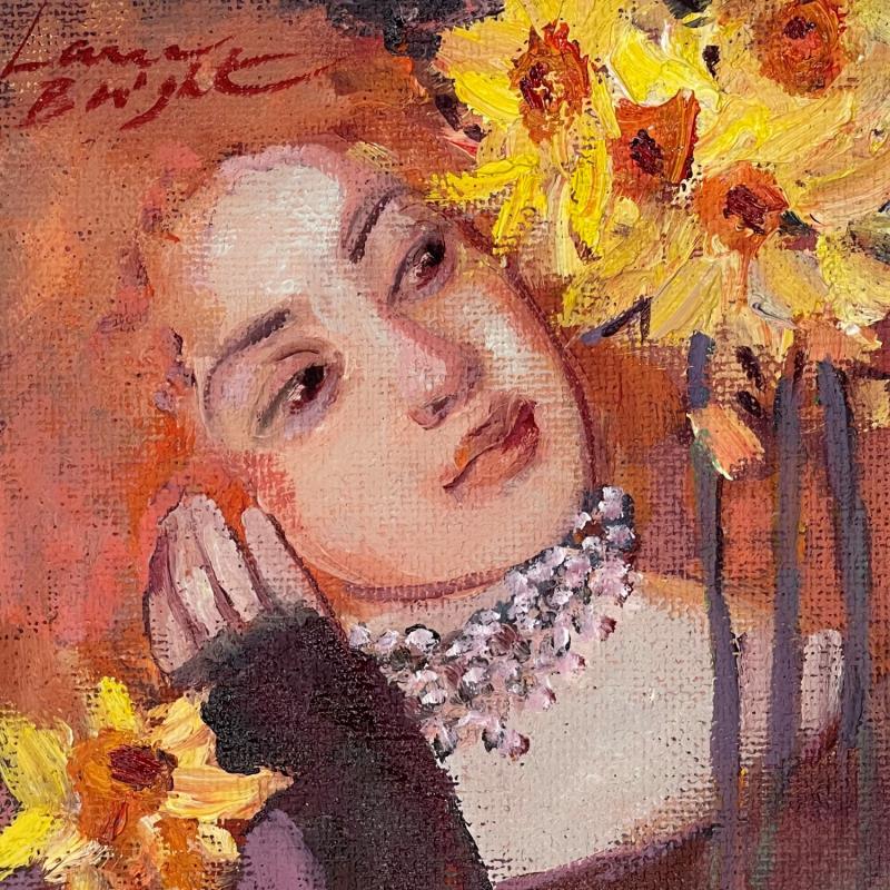 Painting Spring Color by Bright Lana  | Painting Figurative Portrait Oil