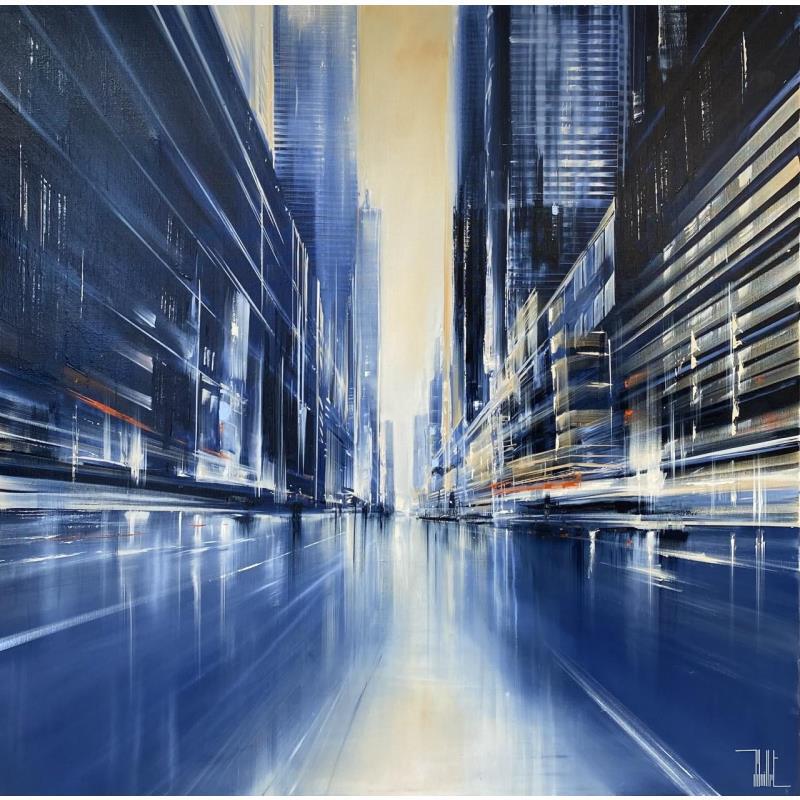 Painting Axium by Guillet Jerome | Painting Figurative Oil Acrylic