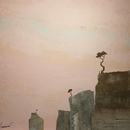 Painting 4806 by Lemonnier  | Painting Figurative Wood Landscapes, Minimalist