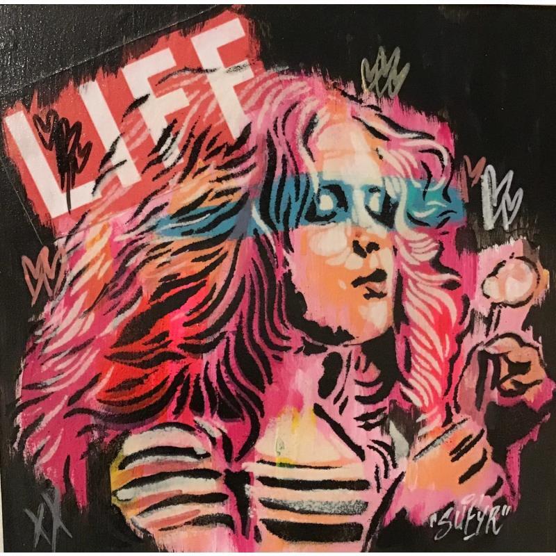 Pintura le souffle d'amour  por Sufyr | Pintura Arte callejero Graffiti Acrílico