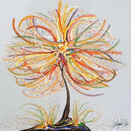 Peinture En lui la Paix par Fonteyne David | Tableau Figuratif Acrylique Minimaliste