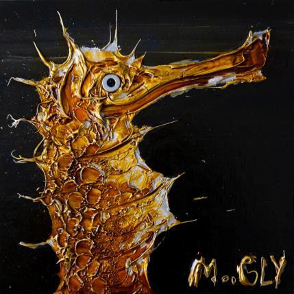 Painting Contradictus by Moogly | Painting Naive art Acrylic, Cardboard Animals, Pop icons