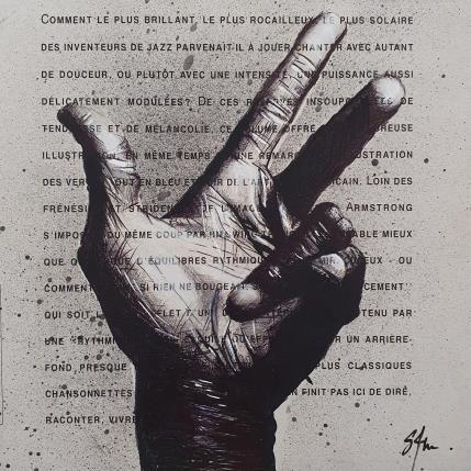 Painting Miles counts 2 by S4m | Painting Street art Acrylic, Cardboard, Gluing, Pastel Life style, Pop icons