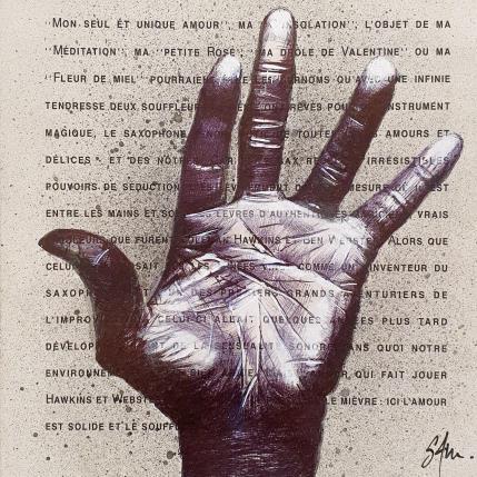 Painting MIles counts 5 by S4m | Painting Street art Acrylic, Cardboard, Gluing, Pastel Life style, Pop icons