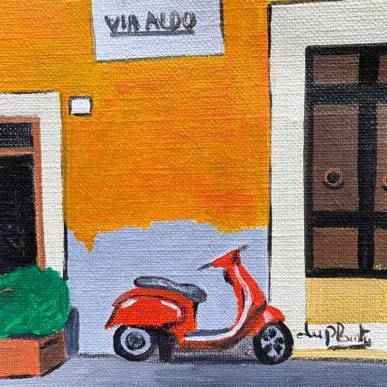 Pintura Via Aldo por Du Planty Anne | Pintura Figurativo Acrílico Life style, Urbano