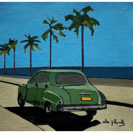 Peinture Malecom par Du Planty Anne | Tableau Figuratif Acrylique Marine, Urbain