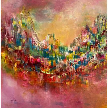 Peinture La joie au coeur par Levesque Emmanuelle | Tableau Figuratif Huile