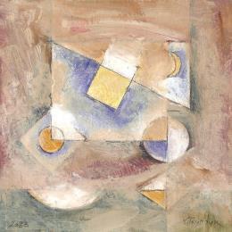 Painting Circles (15) by Tryndyk Vasily | Painting Abstract Oil Minimalist, Pop icons