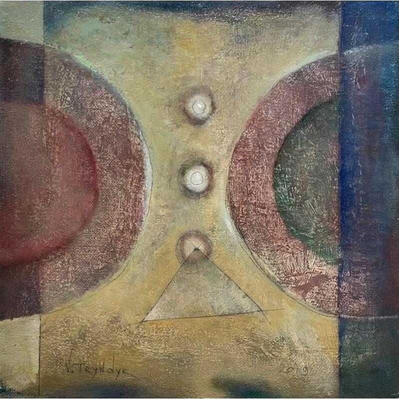 Painting Circles (19) by Tryndyk Vasily | Painting Figurative Oil