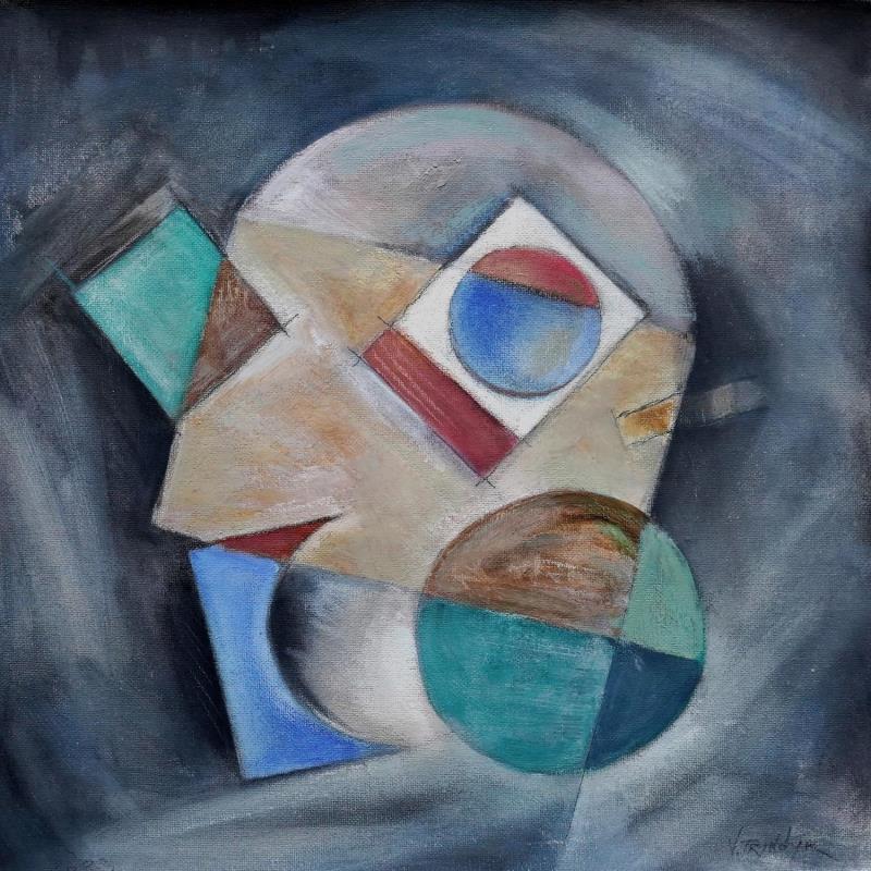 Pintura Circles (22) por Tryndyk Vasily | Pintura Figurativo Aceite