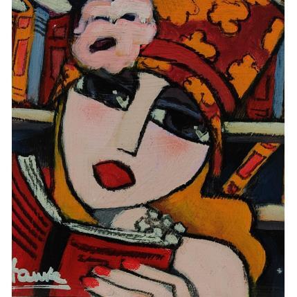 Peinture Sublime  par Fauve | Tableau Figuratif Acrylique, Bois Portraits, Scènes de vie