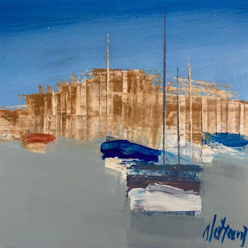 Painting HEALA 798 by Héraud Alain | Painting Figurative Marine Oil