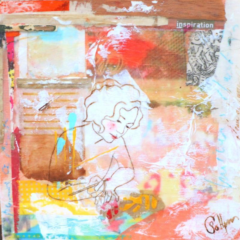 Peinture SOUFFLE par Sablyne | Tableau Figuratif Scènes de vie Acrylique