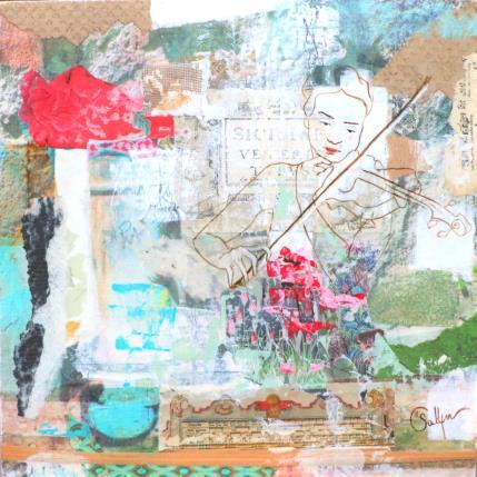 Painting AVANT THAÏS by Sablyne | Painting Figurative Acrylic Life style