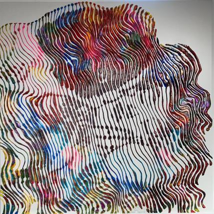 Peinture Le baiser de klimt par Schroeder Virginie | Tableau Pop-art Acrylique, Huile Icones Pop