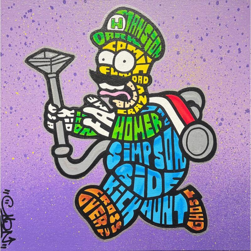 Gemälde Homer Cross Over von Cmon | Gemälde