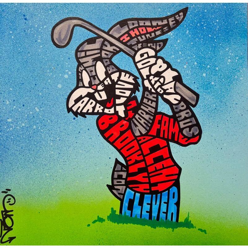 Gemälde Golf Bugs Bunny von Cmon | Gemälde