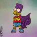 Peinture Bartman par Cmon | Tableau