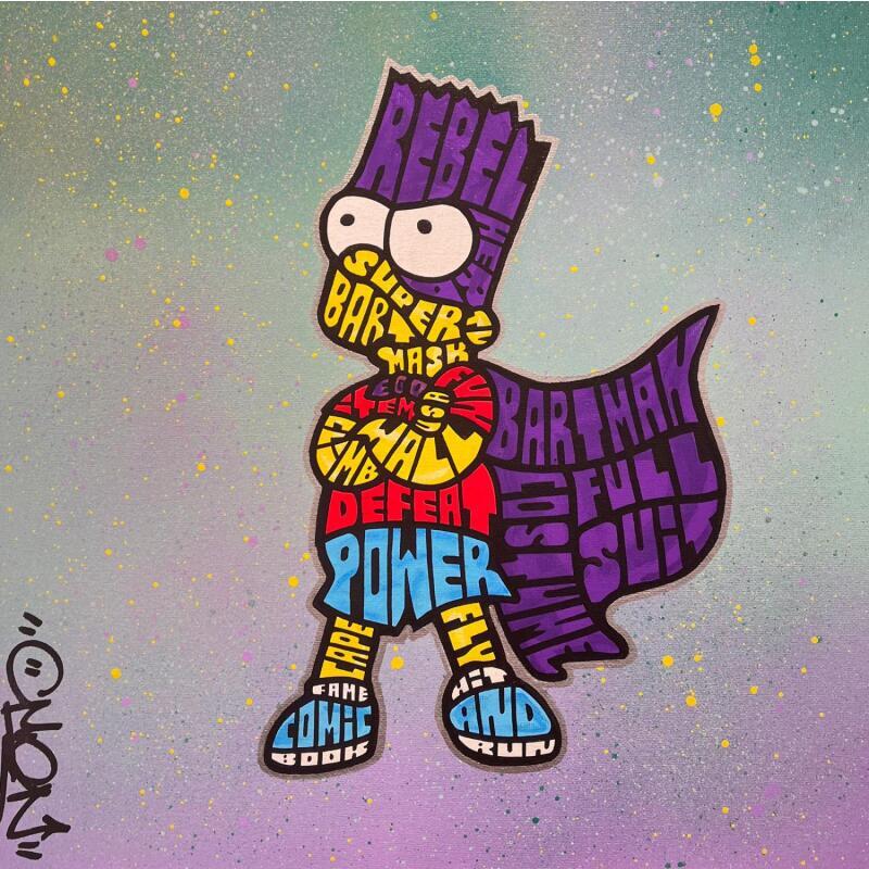Peinture Bartman par Cmon | Tableau