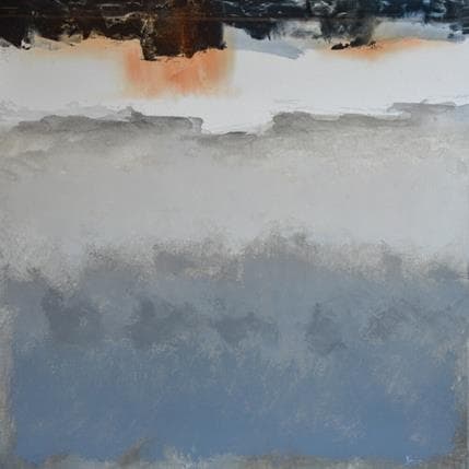 Peinture Abstraction 3973 par Hévin Christian | Tableau Abstrait minimaliste