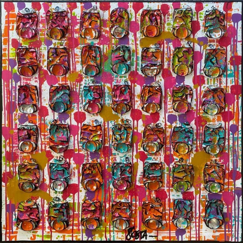 Peinture VINO par Costa Sophie | Tableau Pop-art