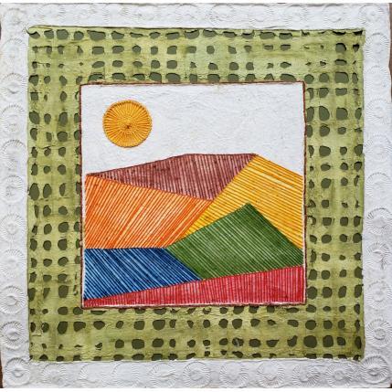 Painting Abstract landscape by Vazquez Laila | Painting Subject matter Watercolor Landscapes, Minimalist