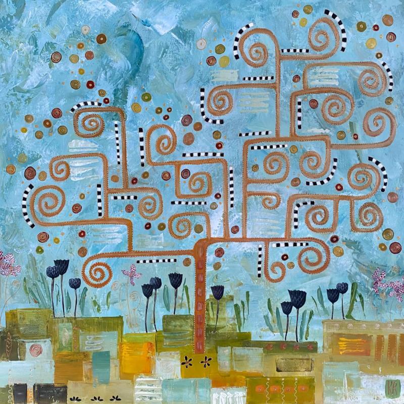 Peinture Inspiration par Romanelli Karine | Tableau Figuratif Paysages Collage