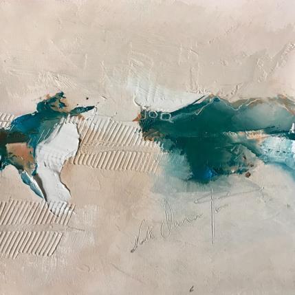 Peinture allez vers la lumière par Dumontier Nathalie | Tableau Abstrait Huile Minimaliste