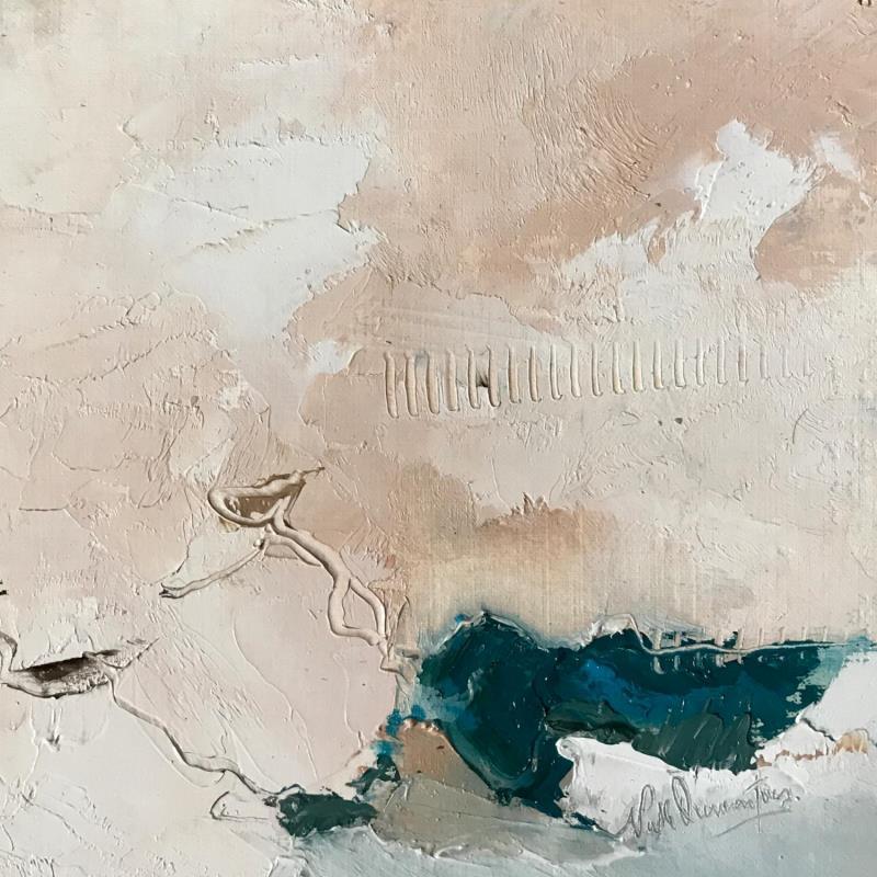 Gemälde odeur de terre mouillée von Dumontier Nathalie | Gemälde Abstrakt Minimalistisch Öl