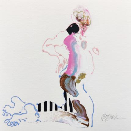 Peinture L'avance filante par Cressanne | Tableau