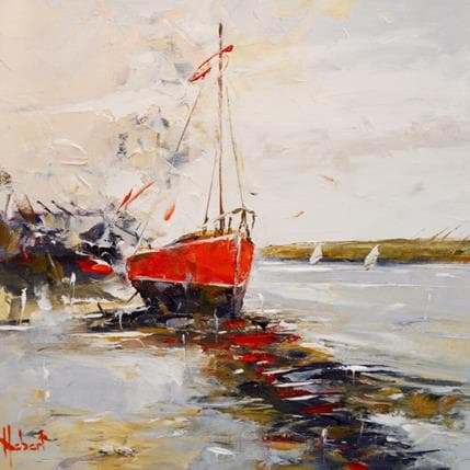 Peinture 24 par Hébert Franck | Tableau Figuratif Huile Marine