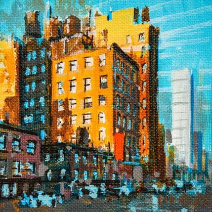 Peinture Afternoon in New York city par Heaton Rudyard | Tableau Figuratif Acrylique, Huile Urbain