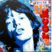 Painting MICK JAGGER by Euger Philippe | Painting Pop-art Pop icons Graffiti Cardboard Acrylic Gluing