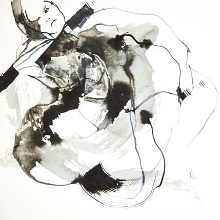 Painting Tes désirs sont les miens by YO | Painting Figurative Nude