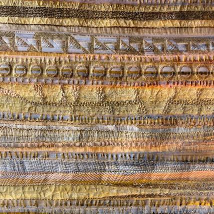 Peinture Joyau par Caviale Marie | Tableau Matiérisme Minimaliste