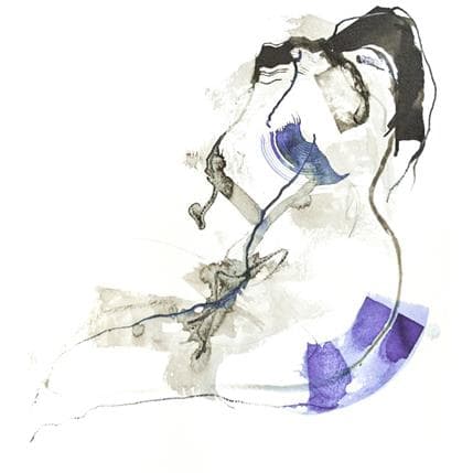 Painting Penses-y ! by YO | Painting Figurative Nude