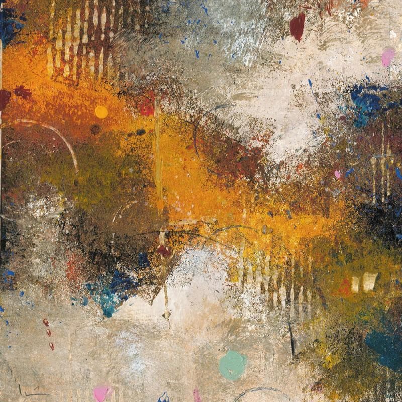 Peinture Naranja par Jiménez Conesa Francisco | Tableau Abstrait Minimaliste Acrylique