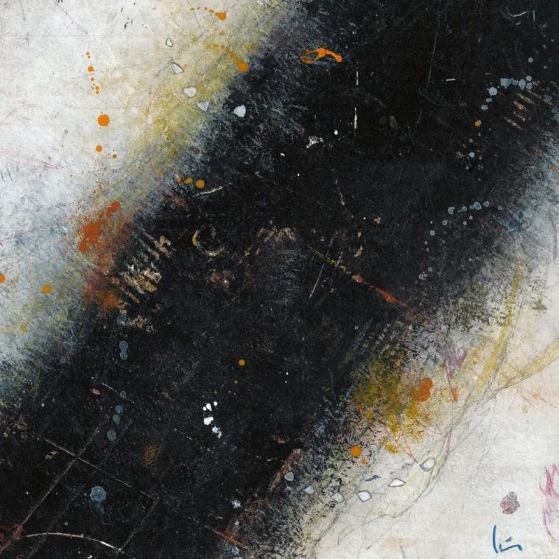 Gemälde Diagonal von Jiménez Conesa Francisco | Gemälde Abstrakt Minimalistisch Acryl