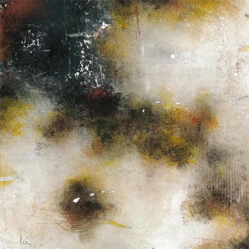 Peinture Peninsula par Jiménez Conesa Francisco | Tableau Abstrait Minimaliste Acrylique