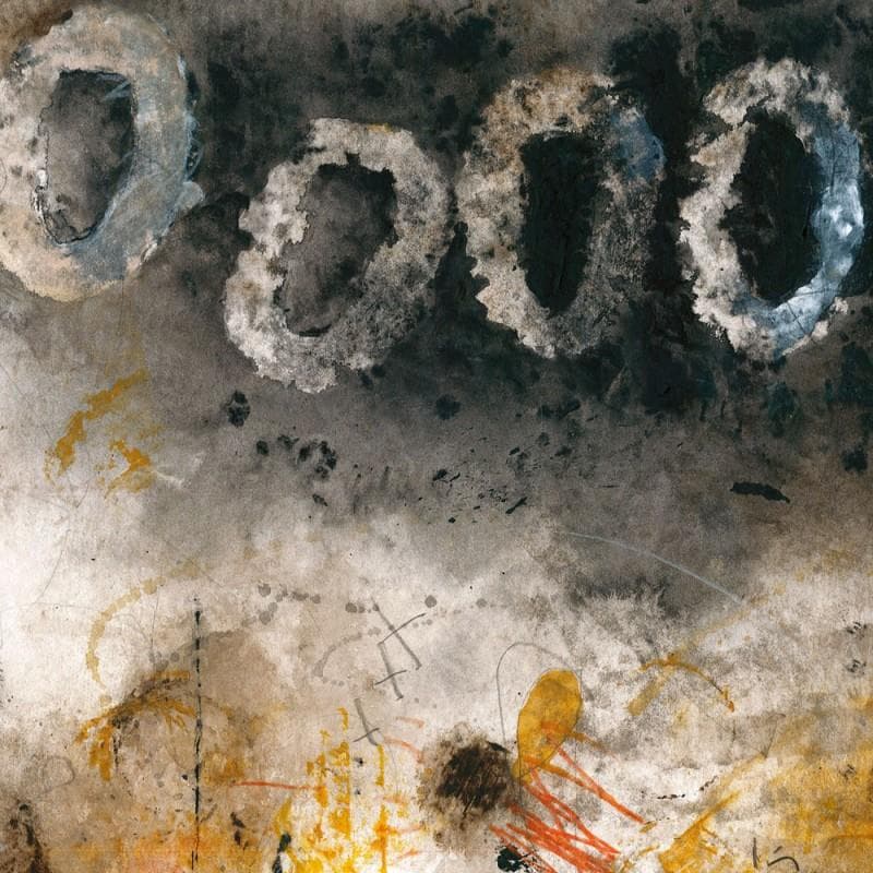 Gemälde 4 apas von Jiménez Conesa Francisco | Gemälde Abstrakt Minimalistisch Acryl