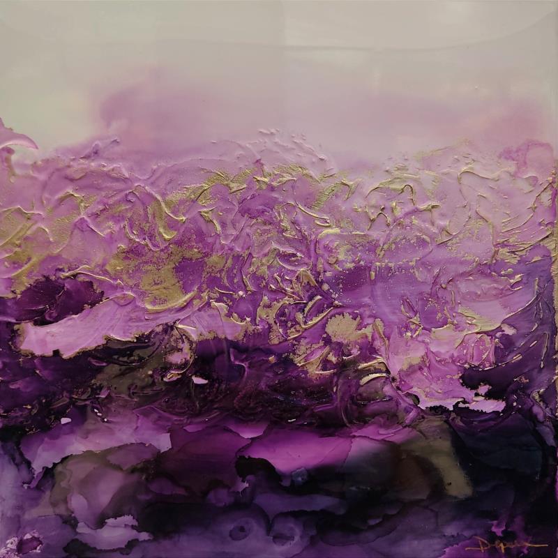 Painting 1062 Poésie Florale by Depaire Silvia | Painting Abstract Landscapes Acrylic