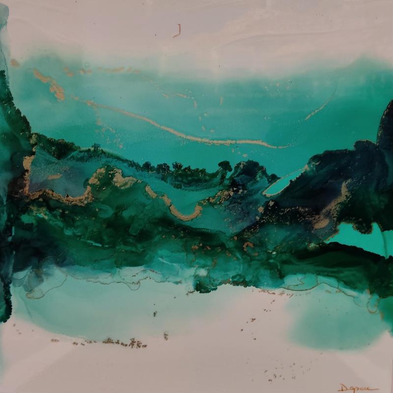 Painting 985 Poésie Végétale by Depaire Silvia | Painting Abstract Landscapes Acrylic