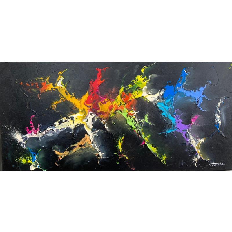 Painting Hommage au maître  by Zdzieblo Thierry | Painting Abstract Minimalist Acrylic