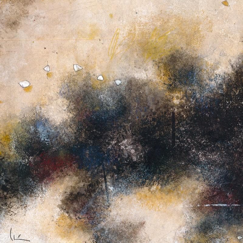 Gemälde Peniusula von Jiménez Conesa Francisco | Gemälde Abstrakt Minimalistisch Acryl