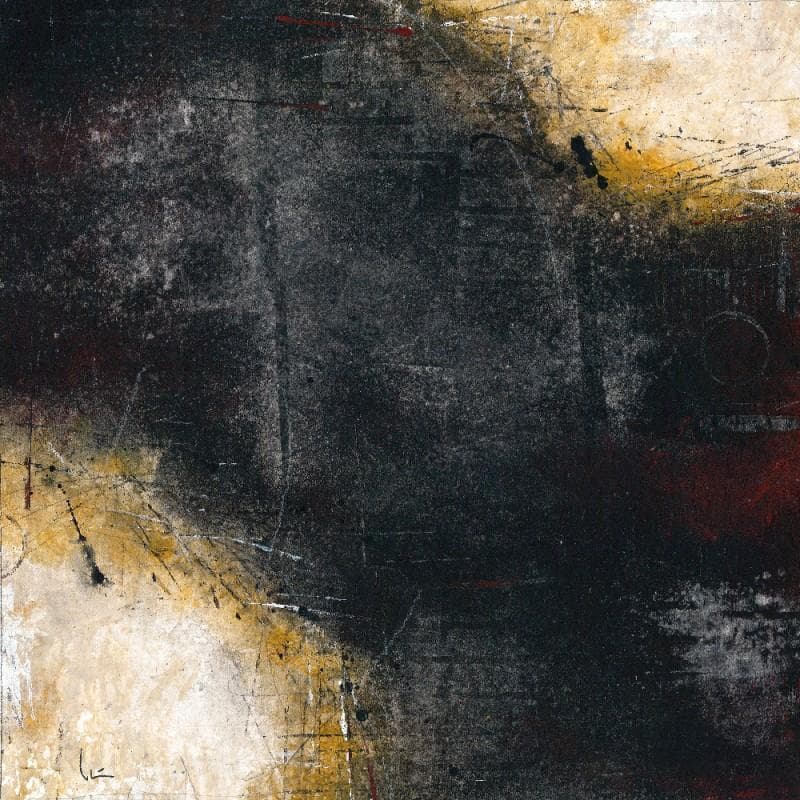 Painting Sombra 3 by Jiménez Conesa Francisco | Painting Abstract Minimalist Acrylic