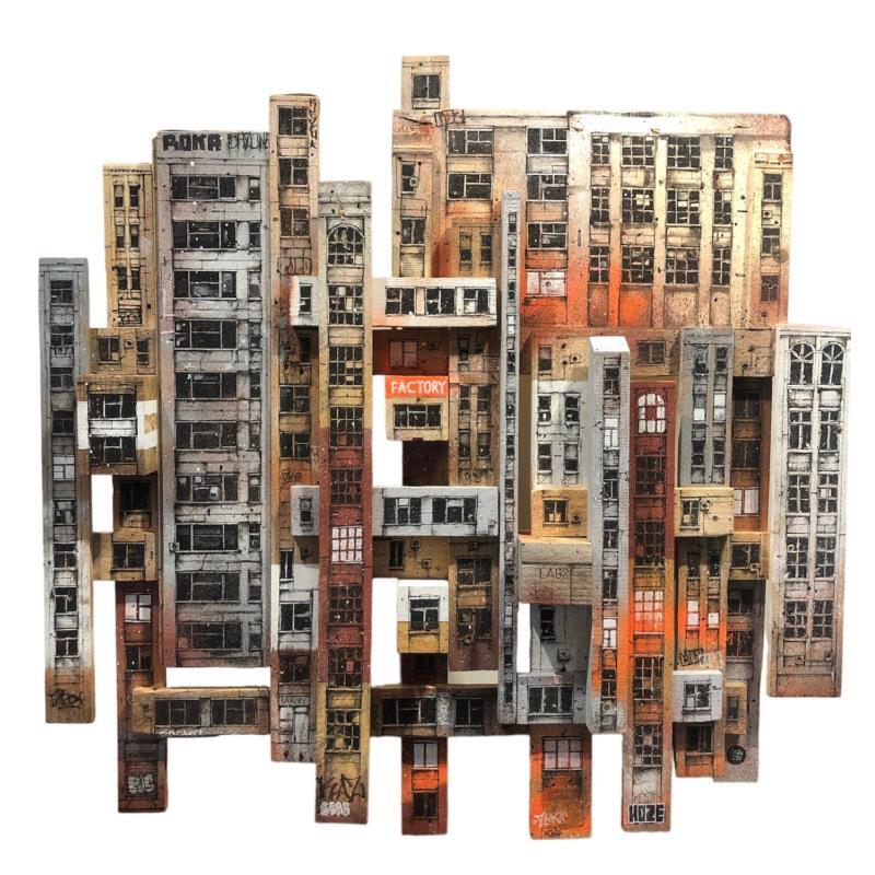 Pintura Factory por Graffmatt | Pintura Arte callejero Urbano Acrílico