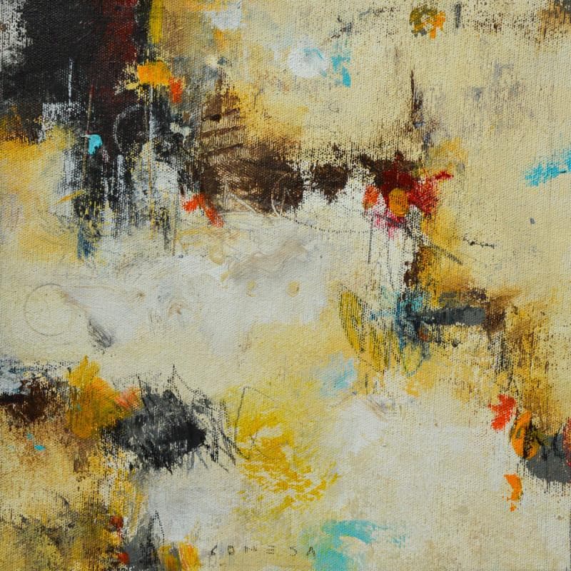 Painting ST by Jiménez Conesa Francisco | Painting Abstract Minimalist Acrylic