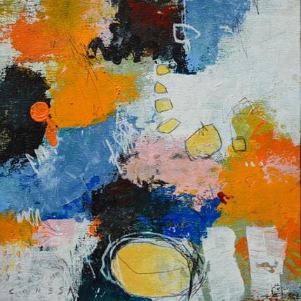 Painting ST by Jiménez Conesa Francisco | Painting Abstract Acrylic Minimalist