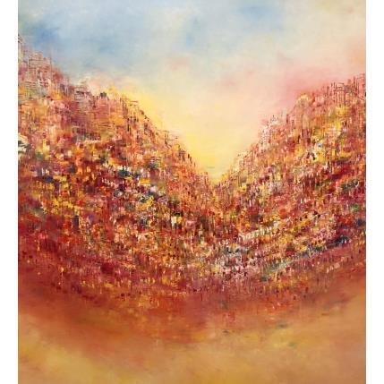 Peinture Lumière par Levesque Emmanuelle | Tableau Figuratif Huile Urbain